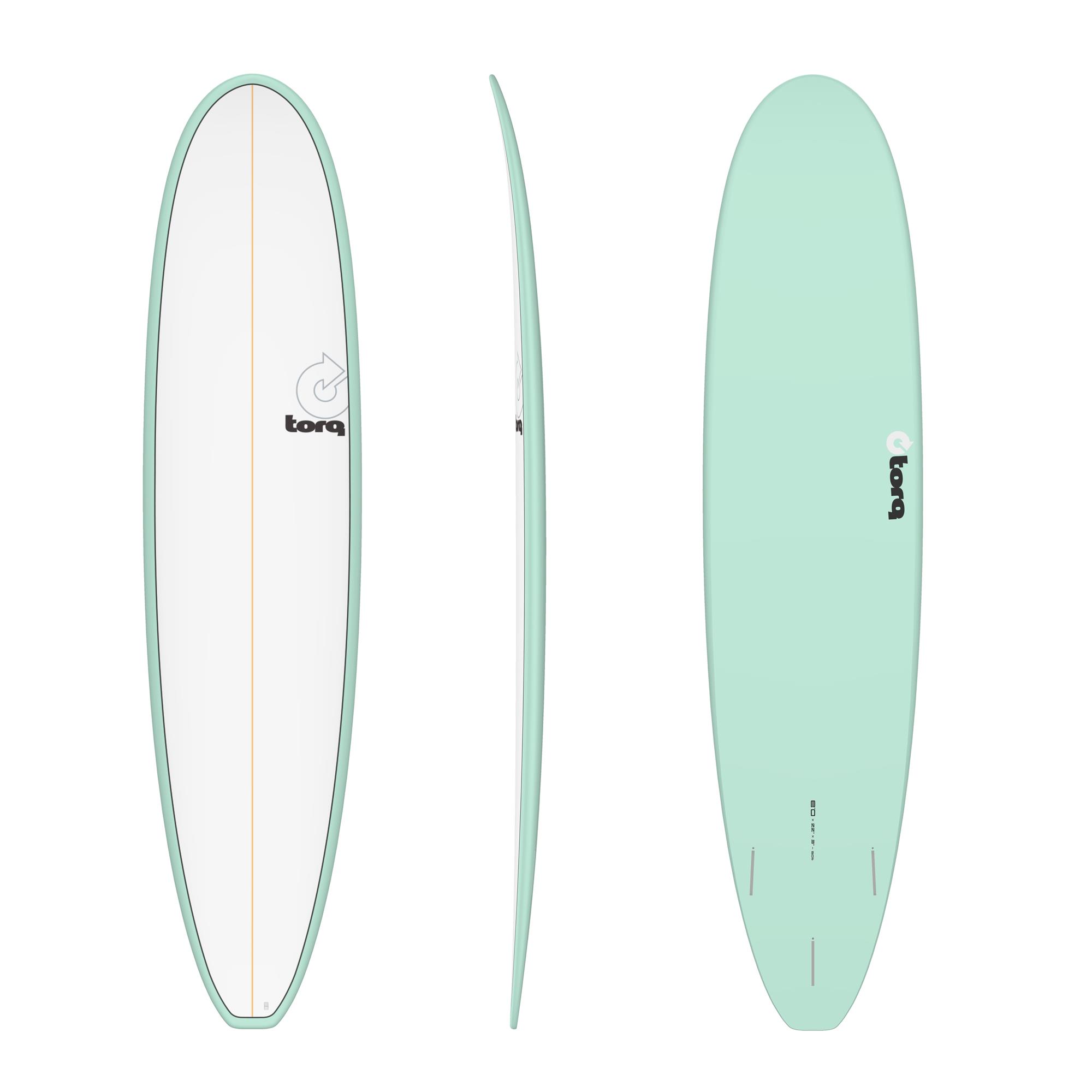 Surfboard TORQ Epoxy TET 8.0 Longboard  Seagreen