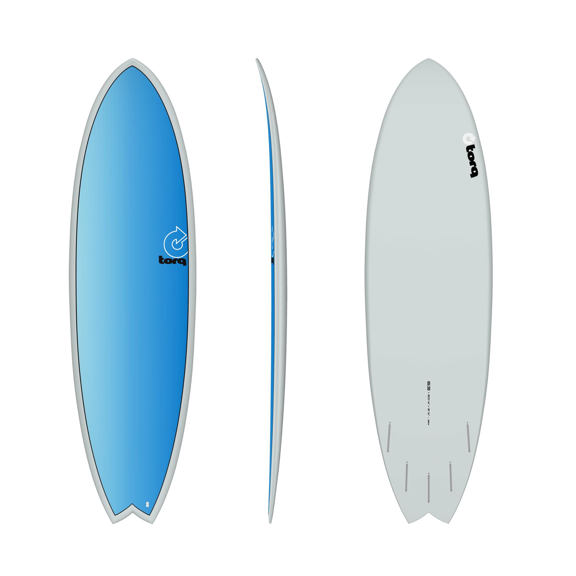 Surfboard TORQ Epoxy TET 6.3 MOD Fish Full Fade