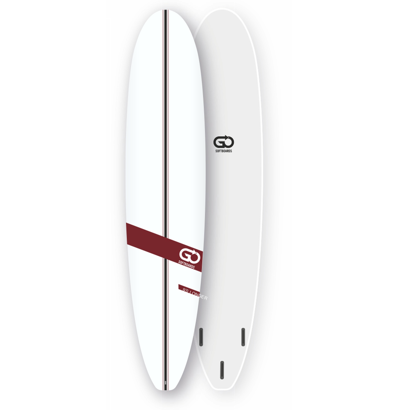 GO Softboard 9.0 Longer Soft Top Surfboard