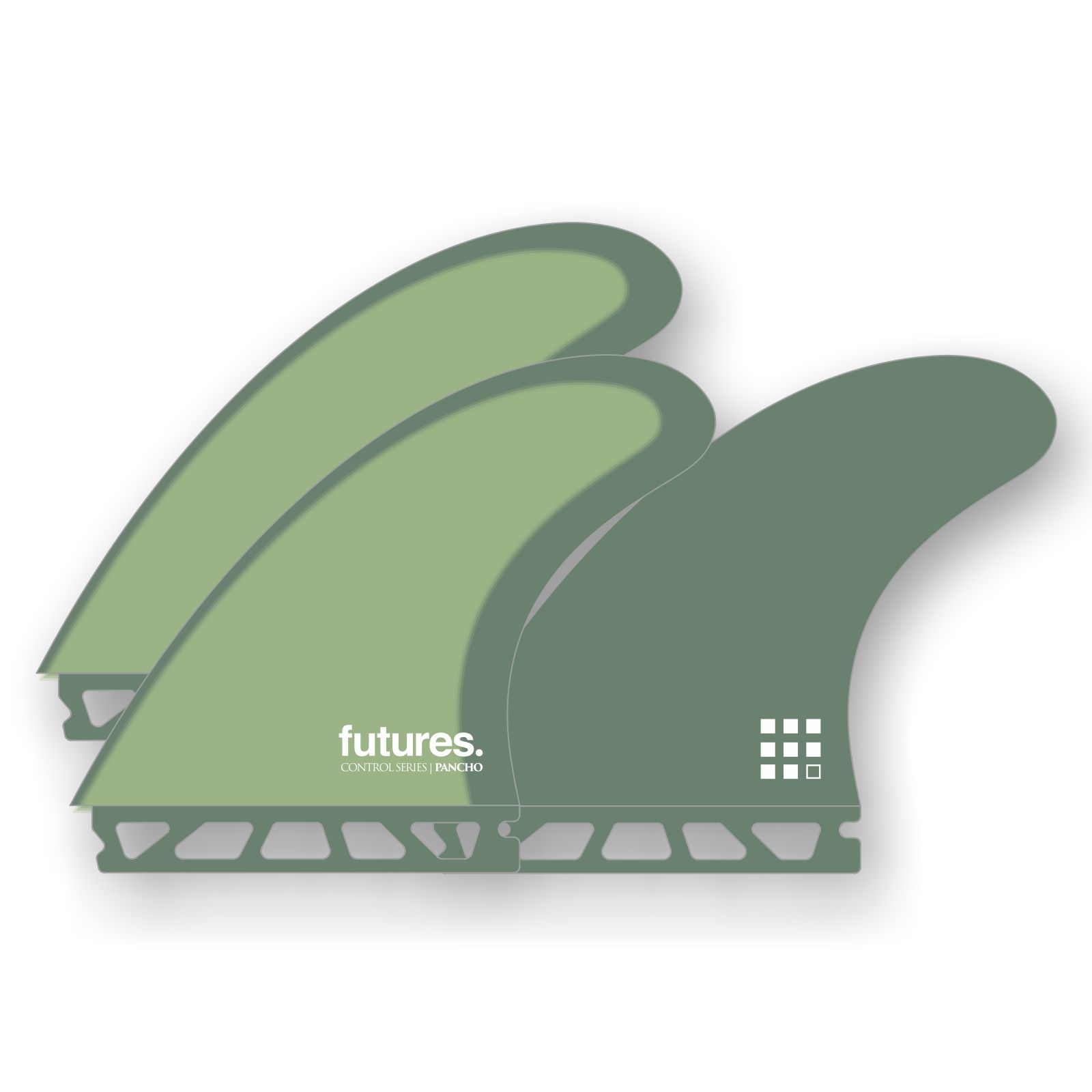 FUTURES Thruster Fin Set Pancho Sullivan Control